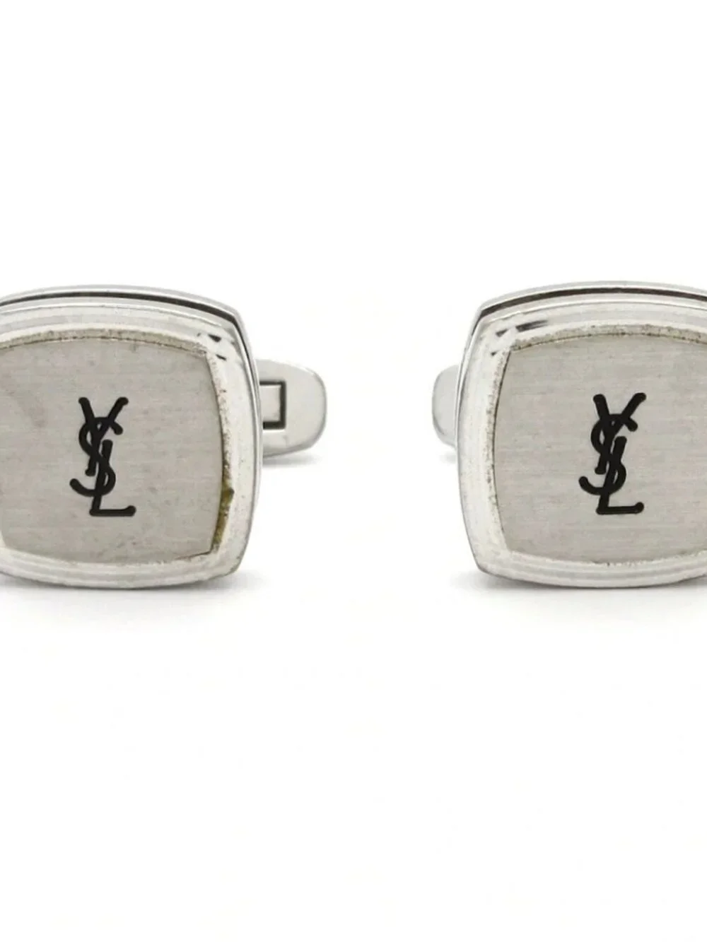 YvesSaintLaurent Silver Black Hardware Other Jewellery
